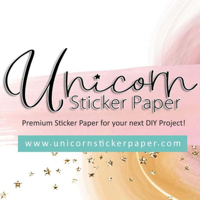 Unicorn Sticker Paper